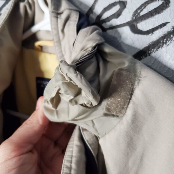 Roundtree & Yorke Beige All Weather Jacket w/ Hood, XL - Picture 8 of 11